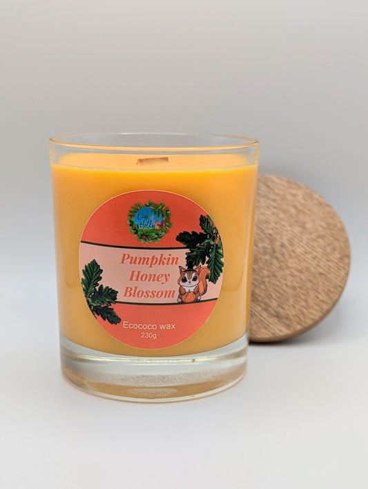 Pumpkin Honey Blossom Scented Candle