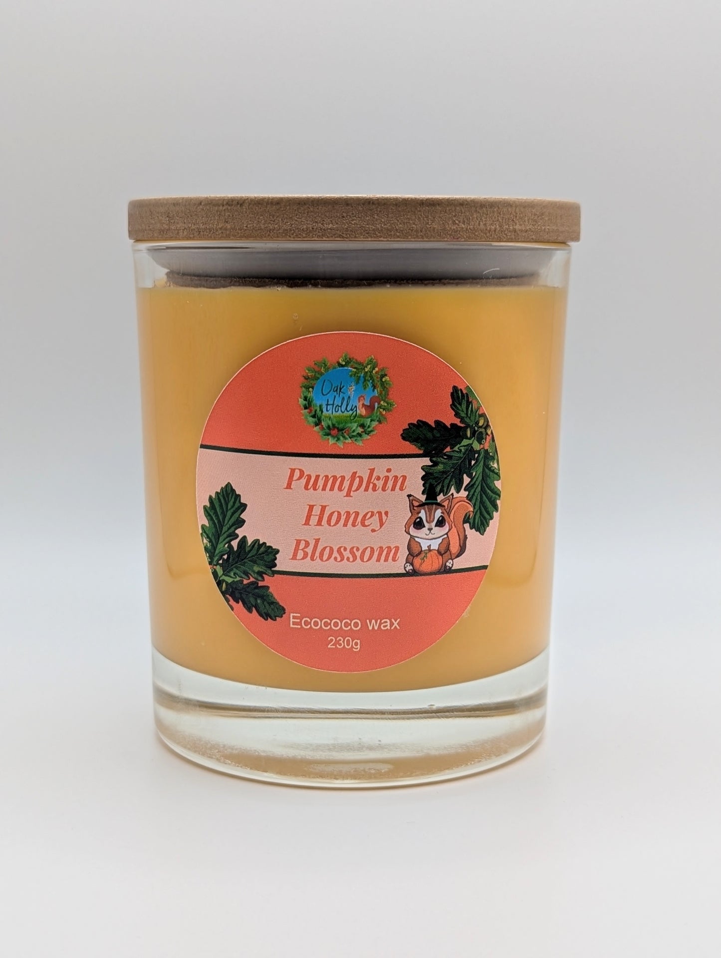 Pumpkin Honey Blossom Scented Candle