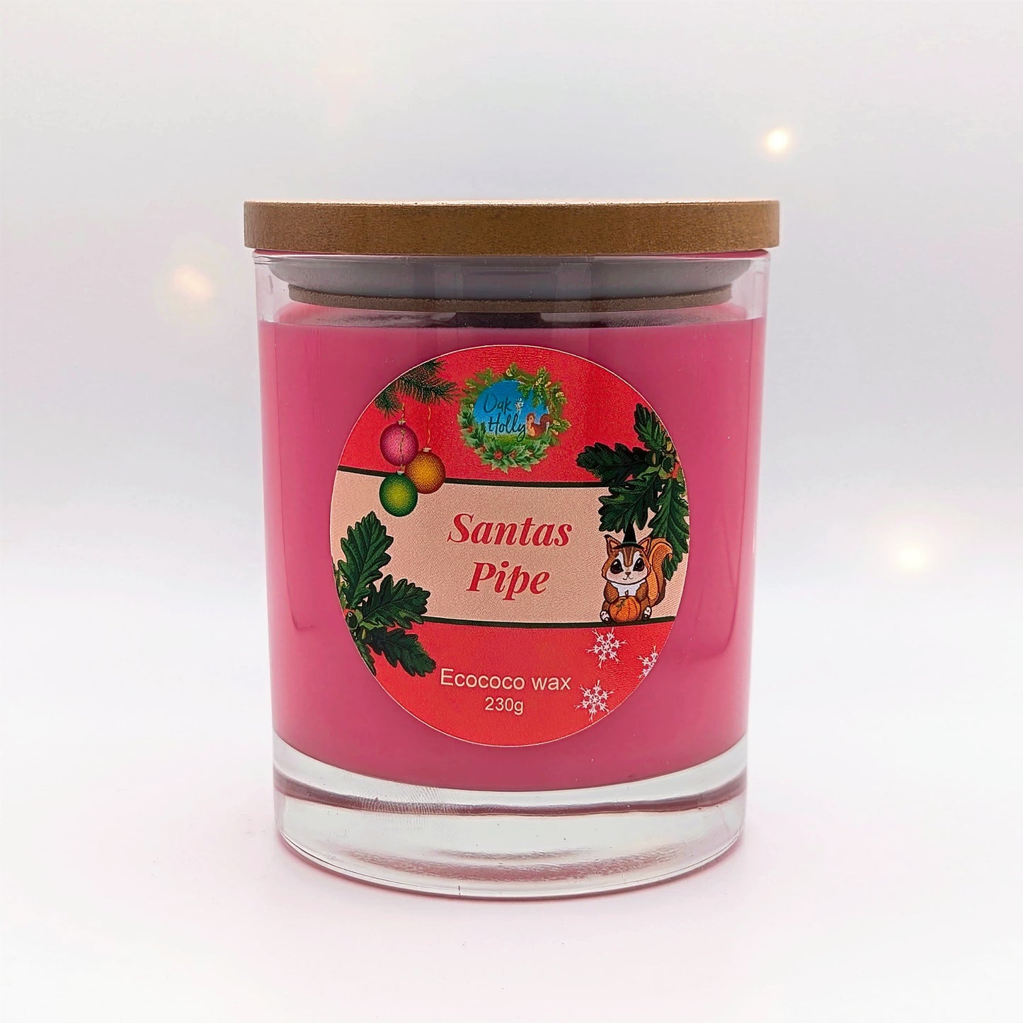 Santas Pipe scented candle