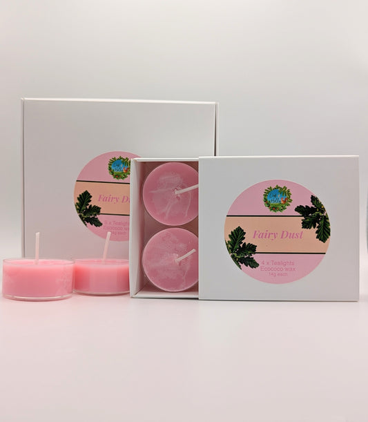 Fairy Dust scented Tealights set of 4