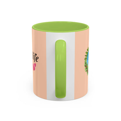 Oak and Holly branded coffee mug, “Keep Life Cosy”, 11-15oz