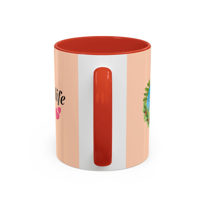 Oak and Holly branded coffee mug, “Keep Life Cosy”, 11-15oz