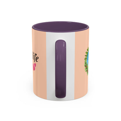 Oak and Holly branded coffee mug, “Keep Life Cosy”, 11-15oz