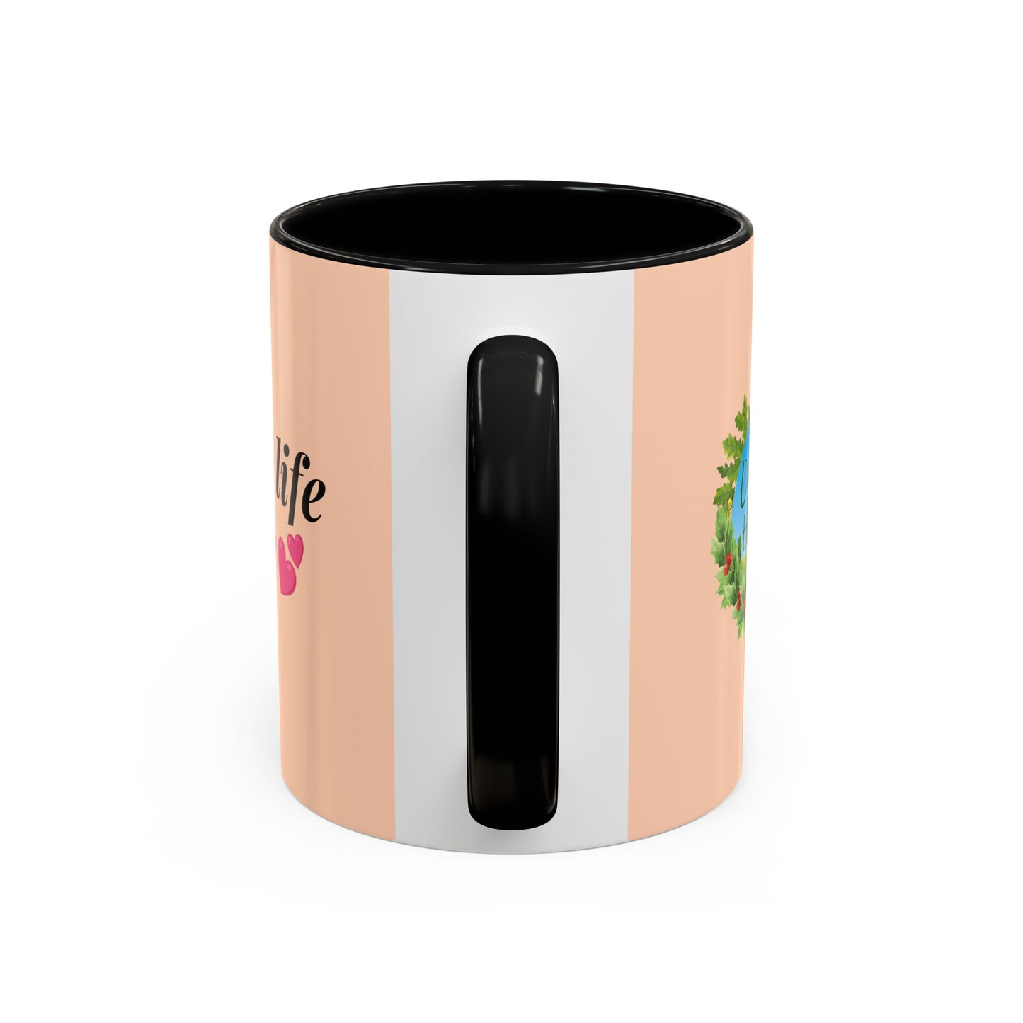 Oak and Holly branded coffee mug, “Keep Life Cosy”, 11-15oz
