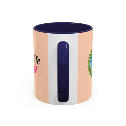 Oak and Holly branded coffee mug, “Keep Life Cosy”, 11-15oz