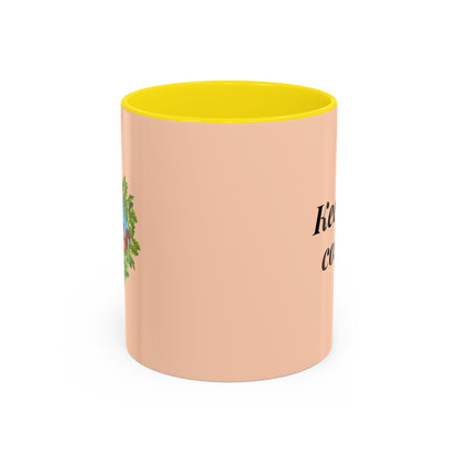 Oak and Holly branded coffee mug, “Keep Life Cosy”, 11-15oz