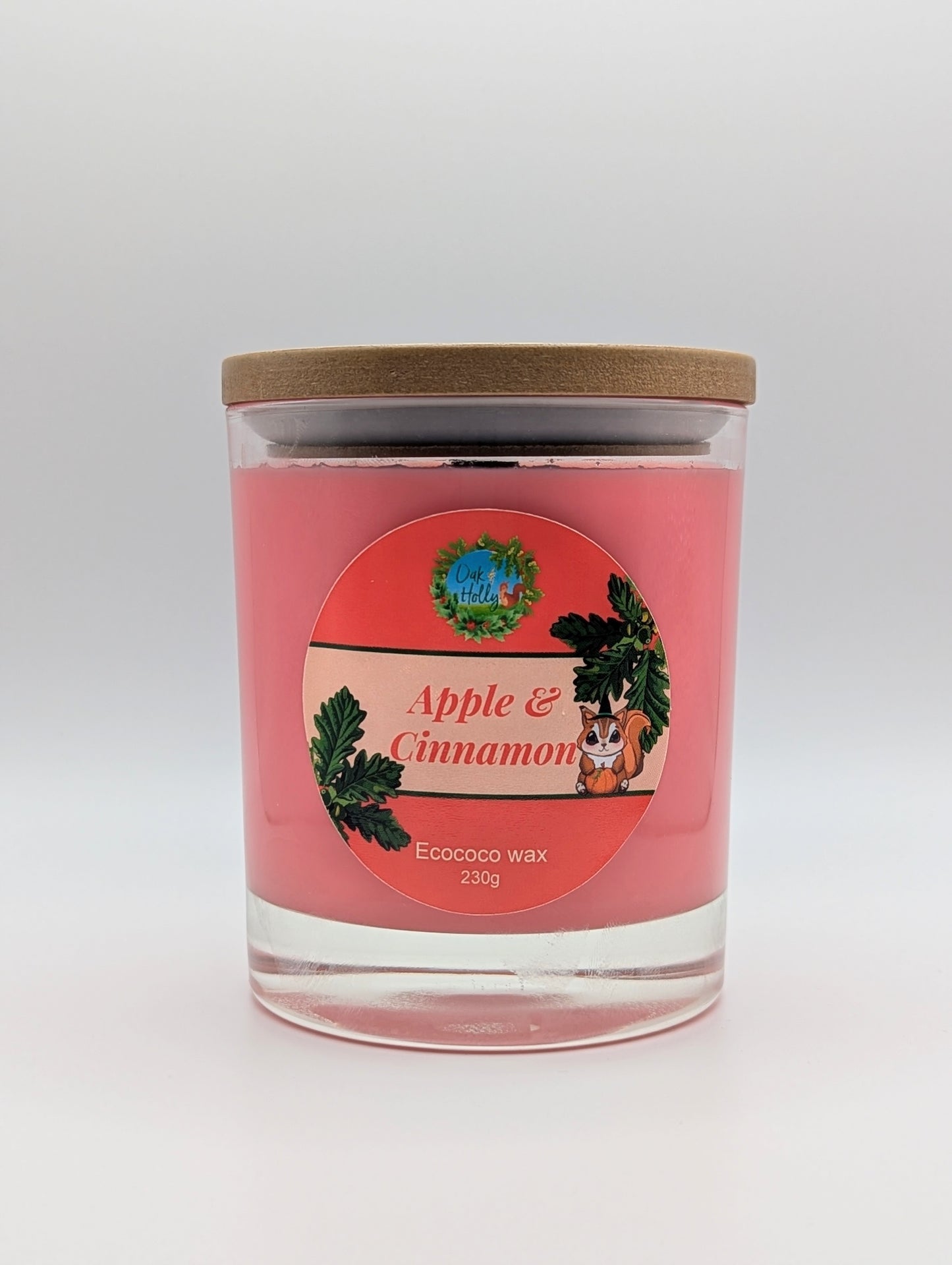 Apple & Cinnamon Scented Candle