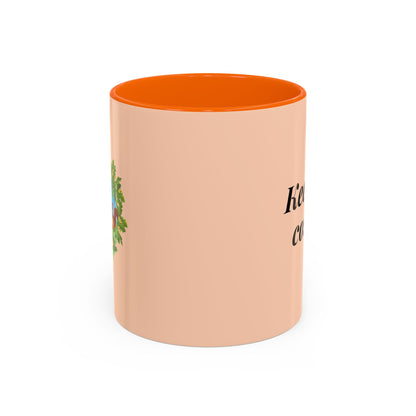 Oak and Holly branded coffee mug, “Keep Life Cosy”, 11-15oz