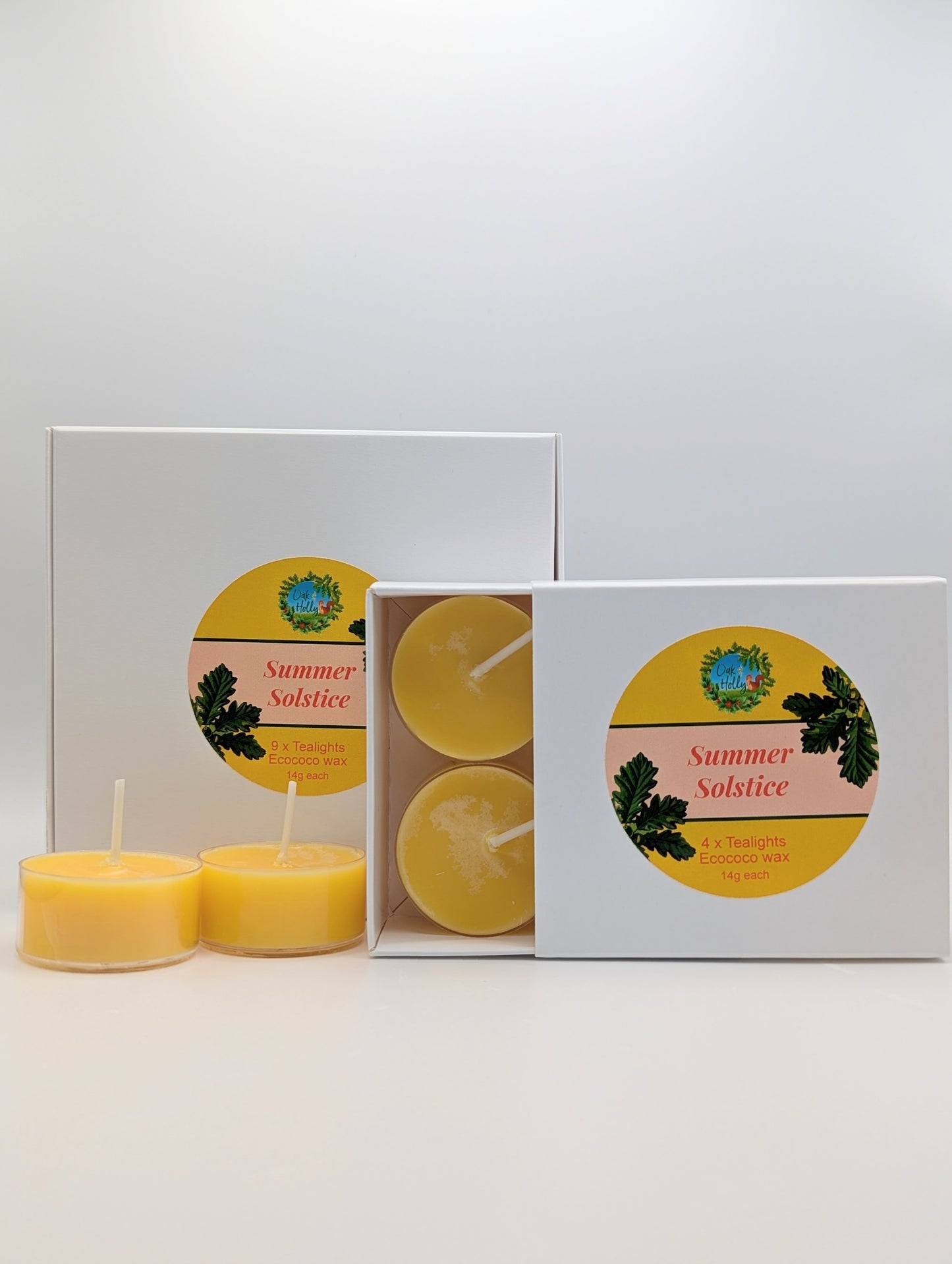 Summer Solstice scented Tealights set of 4