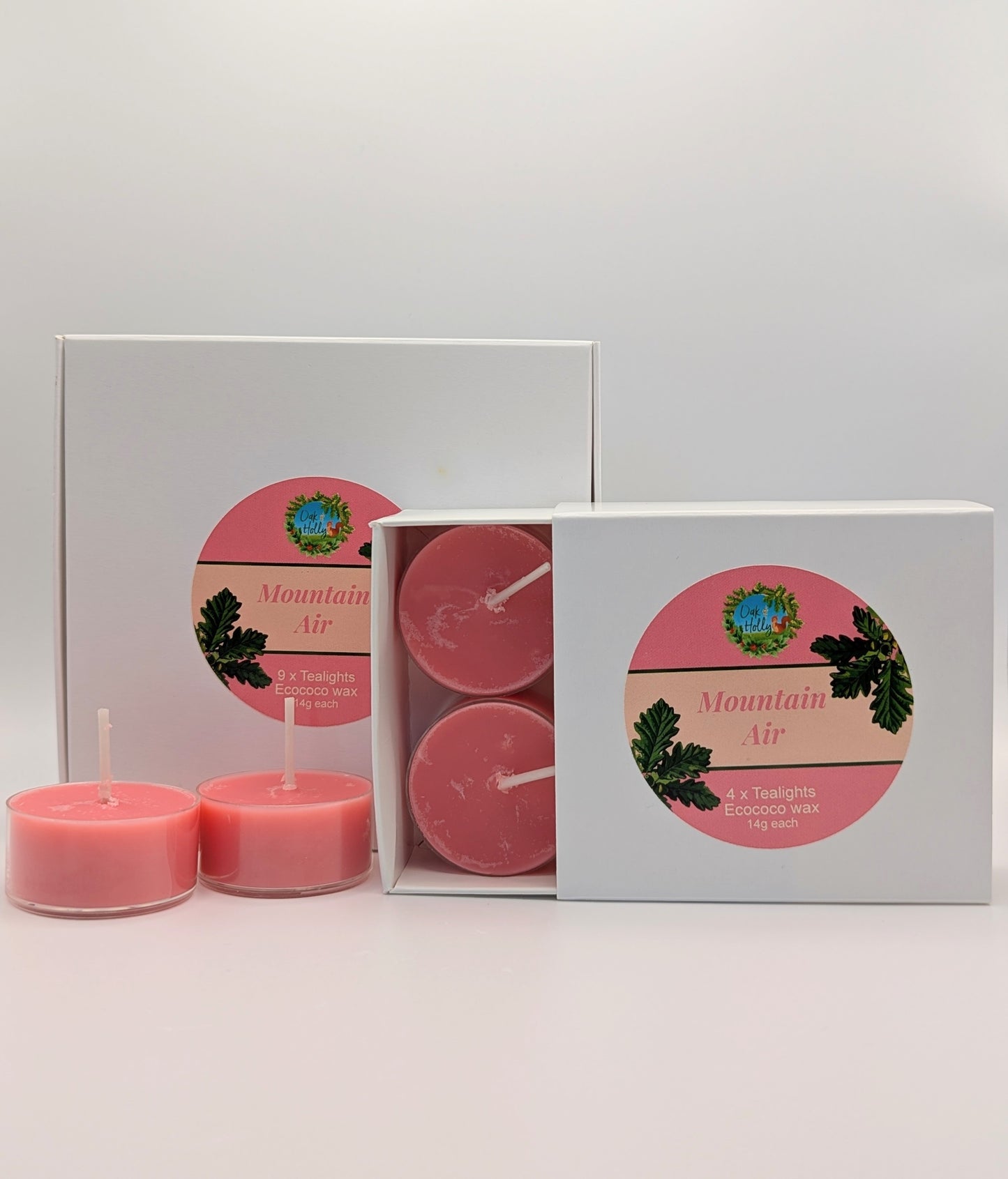 Mountain Air scented Tealights set of 4