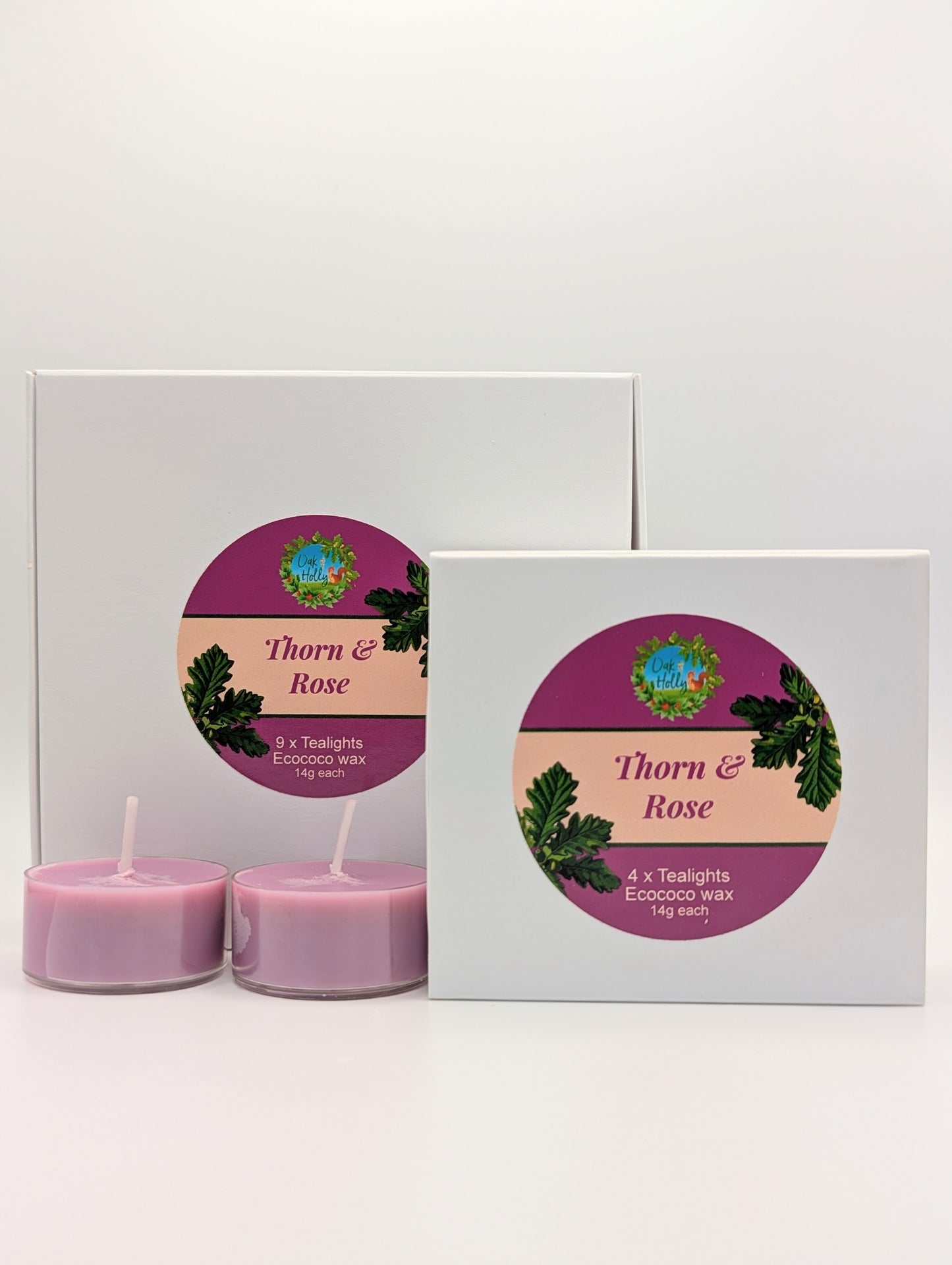 Thorn and Rose scented Tealights set of 4